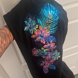 Victoria's Secret Pink Black Top